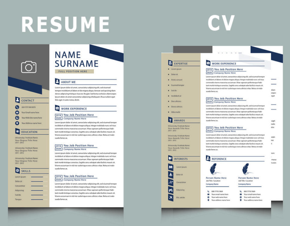 What's the Difference between CV vs Resume